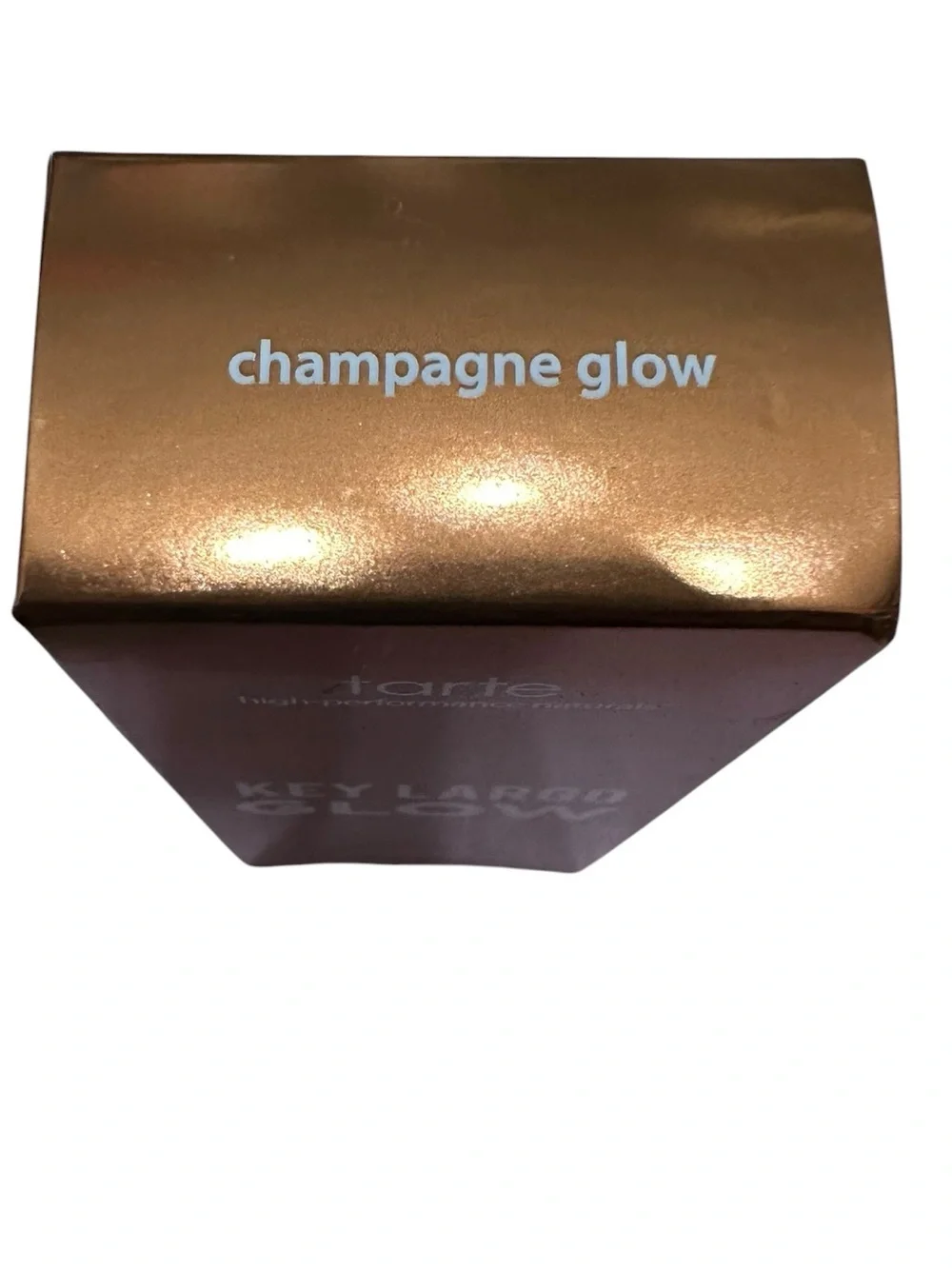 tarte Key Largo Glow Illuminating Bronzer - Metallic Gold Packaging